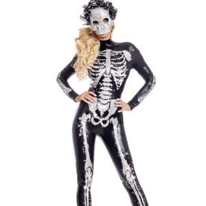 Skeletal Cutie Halloween Costume